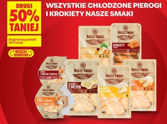 wszystkie chłodzone pierogi i krokiety