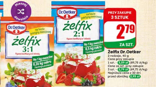 Dr. Oetker żelfix 40g