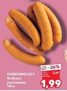 kiełbasa parówkowa