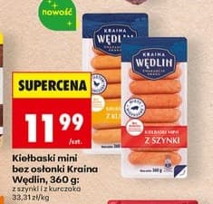 kiełbaski mini bez osłonki