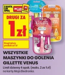 maszynki do golenia gillette venus