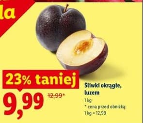 śliwki okrągłe