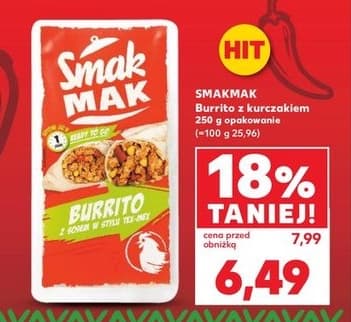 burrito z kurczakiem