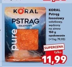 pstrąg łososiowy sałatkowy wędzony na zimno