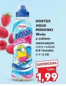 woda z sokiem owocowym