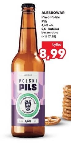 ALEBROWAR piwo Polski Pils 0.5l
