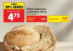 chleb orkiszowy z ziarnami