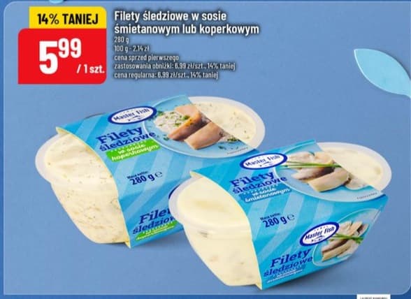 filety śledziowe w sosie