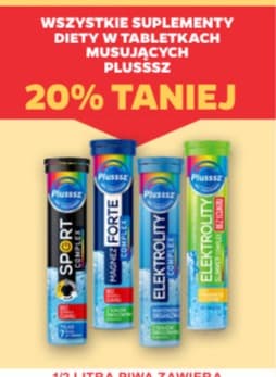 wszystkie suplementy diety w tabletkach musujących