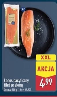 łosoś pacyficzny filet ze skórą