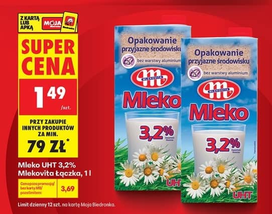 Mlekovita mleko UHT 3,2% 1l