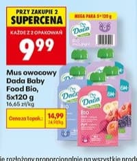mus owocowy Dada Baby Food Bio