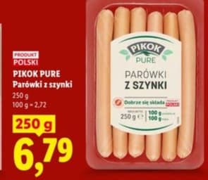 parówki z szynki