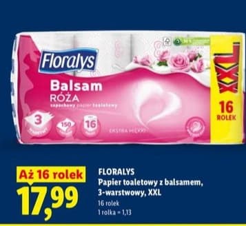 papier toaletowy z balsamem 3-warstwowy XXL