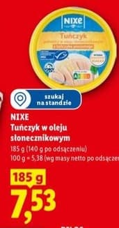 tuńczyk w oleju słonecznikowym