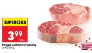 pręga wołowa z kością