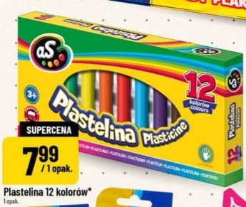 plastelina 12 kolorów