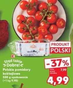 polskie pomidory koktajlowe
