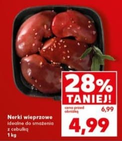 nerki wieprzowe idealne do smażenia z cebulką
