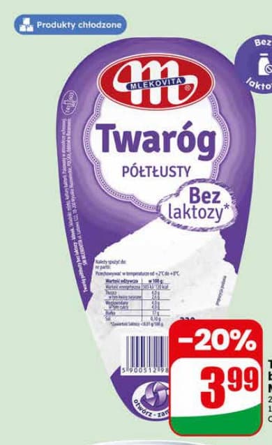 twaróg półtłusty