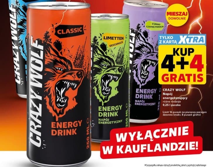 napój energetyzujący