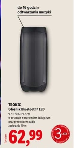 głośnik Bluetooth LED