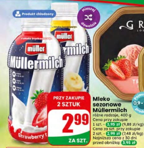 mleko sezonowe