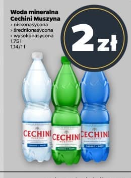 Cechini Muszyna woda mineralna 1.75l