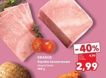 Krakus szynka konserwowa eksportowa 100g