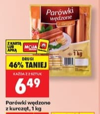 parówki wędzone z kurcząt