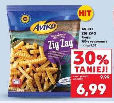 Aviko frytki Zig Zag 750g