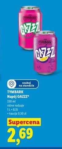 napój gazowany