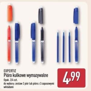 pióro kulkowe wymazywalne