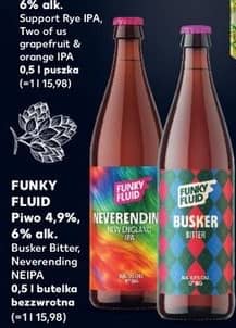 Funky Fluid piwo Busker Bitter 0.5l