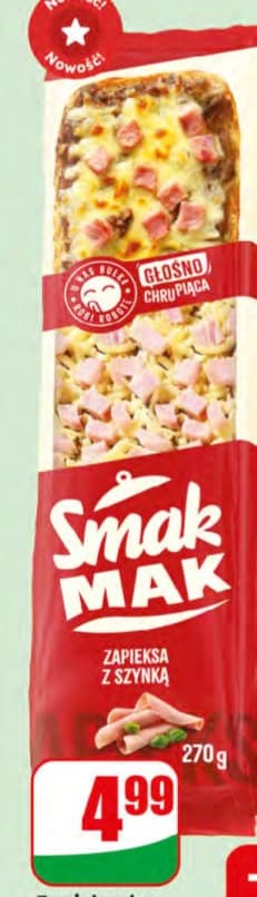 zapiekanka z szynką