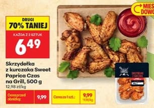 skrzydełka z kurczaka sweet paprica