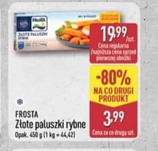 Frosta złote paluszki rybne 450g