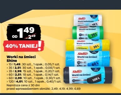 worki na śmieci