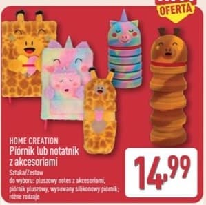 piórnik lub notatnik z akcesoriami