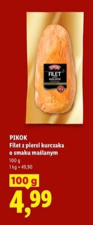 filet z piersi kurczaka o smaku maślanym