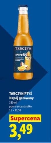 napój gazowany pomarańcza-jabłko