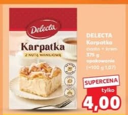 karpatka ciasto + krem