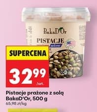 pistacje prażone z solą