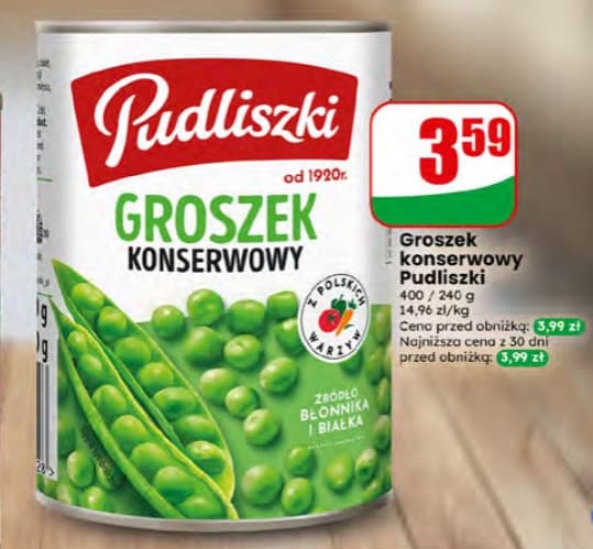 groszek konserwowy