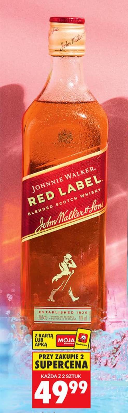 Johnnie Walker Whisky Johnnie Walker Red Label 700ml