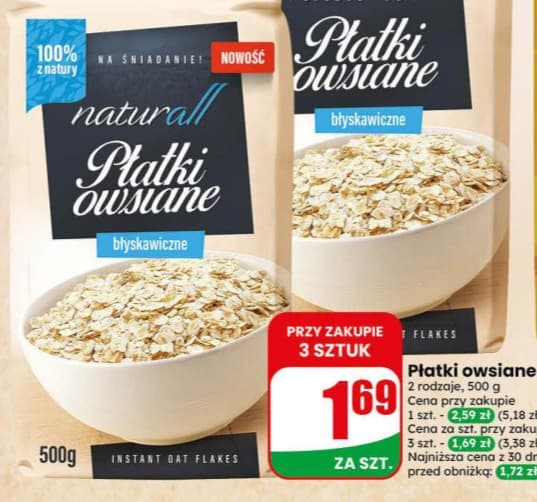 płatki owsiane
