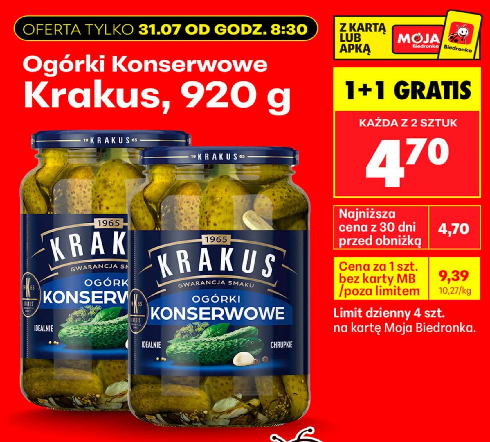 ogórki konserwowe