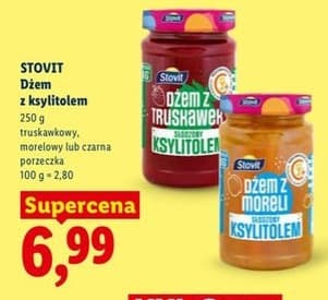 dżem słodzony ksylitolem