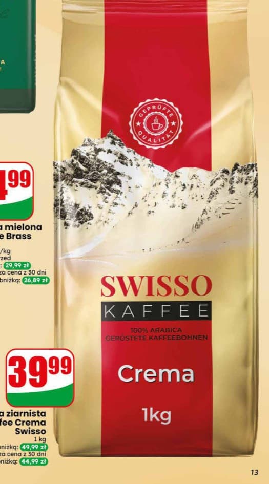 kawa ziarnista Kaffee Crema