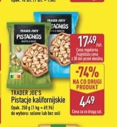 Trader Joe's pistacje kalifornijskie solone 250g